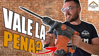 🔶MARTILLO DEMOLEDOR PEQUEÑO 🔶 Prueba en uso real en obra  Vevor [upl. by Nilla]