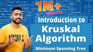 L48 Kruskal Algorithm for Minimum Spanning Tree in Hindi  Algorithm [upl. by Layton]