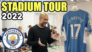 The ETIHAD CAMPUS is INCREDIBLE Manchester City TOUR 2022 [upl. by Mimi]