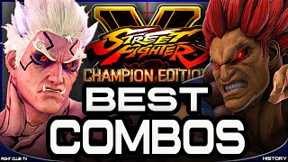 Best COMBOS • Final Chapter ➤ Street Fighter V Champion Edition • SFV CE 4K [upl. by Feodore]