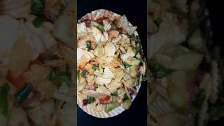 An Easy and Chatpata Dish for you  Chips Chat  Delicious Quick and Healthy  trend shorts [upl. by Airenahs]