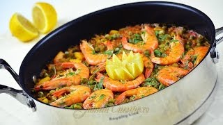 Paella cu fructe de mare  JamilaCuisine [upl. by Nial]