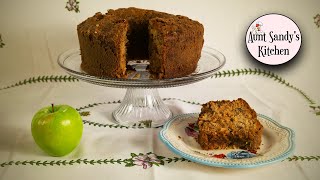 Delicious Apple Dapple Cake Recipe  Aunt Sandys Kitchen [upl. by Rosy683]