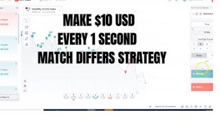 MAKE 10 USD EVERY 1 SECOND WITH THIS STRATEGY MATCH DIFFERS STRATEGY [upl. by Thorvald217]