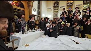 Purim Tish 5783 In Sadigura Yerushalayim With Bostoner Rebbe [upl. by Bennie]