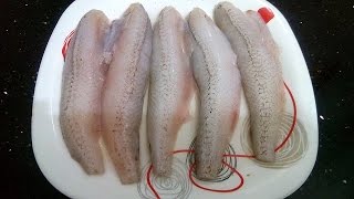 How to cut amp clean bombay duck बोंबील  Fish At Homebombil fish clean amp cut at home easily [upl. by Akirret139]