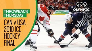 Canada v USA  Condensed Mens Ice Hockey Final  Vancouver 2010  Throwback Thursday [upl. by Allemahs]