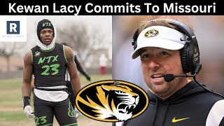 Kewan Lacy Commits To Missouri  Missouri Football Recruiting Update [upl. by Amocat73]