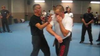 Lerho JeanMichel krav maga hesby club waremme déf coup de coude [upl. by Yrdua836]