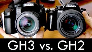 New Panasonic GH3 comparison vs GH2 [upl. by Acsicnarf]