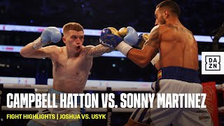 FIGHT HIGHLIGHTS  Campbell Hatton vs Sonny Martinez [upl. by Aihsekram]