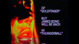 Goldfinger 1981 CED Videodisc Closing [upl. by Winthorpe821]