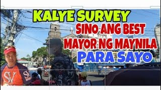 SINO ANG MAYOR MO NG MAYNILA SA 2025 ELECTION DAY [upl. by Eelimaj737]