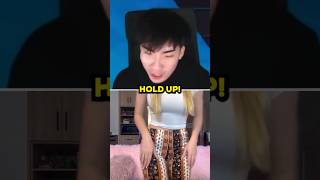 RiceGum Reacts To My OOTD 🌶️👀 shorts funny twitch [upl. by Elleiad966]