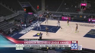 Justin Anderson honored as AllNBA G League First Team [upl. by Gollin831]