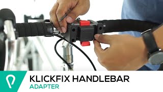 QR004 KLICKFIX HANDLEBAR ADAPTER [upl. by Cavit]