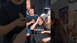 Cette fille se rase la tête du jour au lendemain 😱 shorts histoire tiktok viral [upl. by Vachill]