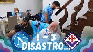 Napoli  Fiorentina 13  DISASTRO 😡 LIVE REACTION NAPOLETANI HD [upl. by Iniffit761]