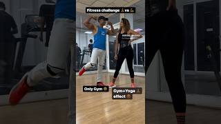 Gym vs Yoga  what do you prefer fitnessgoals yoga gym fitness fitnessmotivation workout [upl. by Silsby]