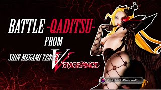 Battle Qaditsu from SMT V Vengeance recreation [upl. by Nwahsauq]