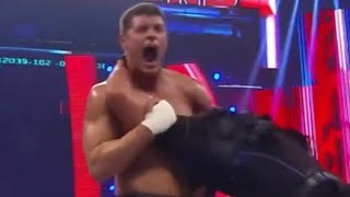 Cody Rhodes MURDERS Seth Rollins with the BEST Cross Rhodes of All Time [upl. by Nit]