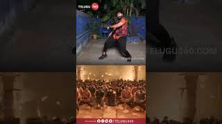 SatyaDev Vibing For AyudhaPooja Song DevaraMovie Devara telugu360 Telugu360 [upl. by Ecnerol]