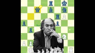 Mikhail Tal Brilliancy  4  ✨🤫 [upl. by Anitnahs]