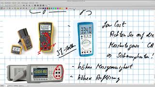 Grundlagen der Messtechnik Auflösung und Stellen beim DMM [upl. by Walley303]