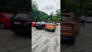 Skoda Kushaq vs Karoq Side by side walkaround 🔥 [upl. by Adnima]