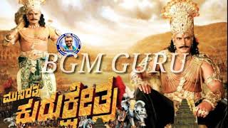 Kurukshetra Kannada movie BGM music [upl. by Tedmann826]