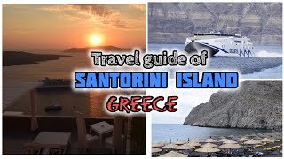 Exploring The Stunning Beauty Of Santorini Travel Vlogs Best Beaches And More  santorini greece [upl. by Hines]