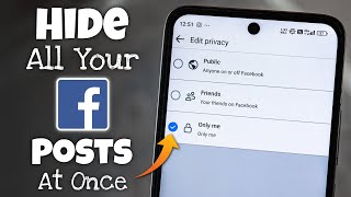 How to Hide All Posts on Facebook at Once [upl. by Jones]