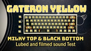 TM680  Gateron Milky Yellow Pro Unmodded vs Modded Sound Test [upl. by Adnilrem]