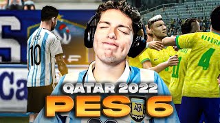 ME INSTALO EL PES 6 VERSION QATAR 2022 Y ESTO PASO… [upl. by Richlad]