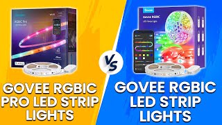 Govee RGBIC Pro vs Govee RGBIC  Which LED Strip Lights Wins Key Differences Explained [upl. by Occir489]