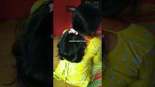 Party hairstyles Hairstyles for mediumamplong hair Low bun Bridal hairstyle Hair tutorial ✨🌼🏵️💮🌻👸 [upl. by Kcirdlek]