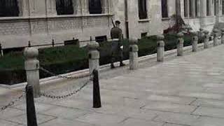 Guard of the Grand Ducal Palace of Luxembourg City [upl. by Teerpnam]