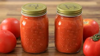 How to Make Homemade Tomato Sauce [upl. by Ensign]