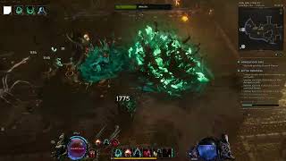 Last Epoch 10  Wraithlord Gameplay [upl. by Relyat]