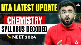 NEET Chemistry 2024 Syllabus Decoded  Must watch ⏰  Nitesh Devnani [upl. by Belter]