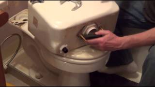 How to Replace a Toilet Flush Valve  Tank to Bowl Leak [upl. by Hterag152]