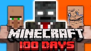 The Ultimate Minecraft 100 Days Movie [upl. by Eugenio451]