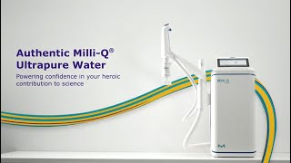 The MilliQ® EQ 7000 Ultrapure water purification system [upl. by Anatnom544]