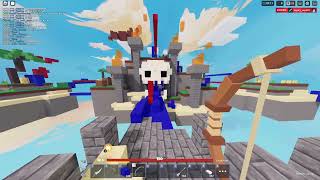 I played Roblox Bedwars with christocream did we win [upl. by Atlante]