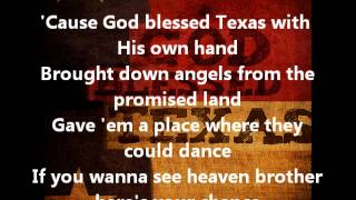 Little Texas God Bless Texas with lyrics [upl. by Suez]