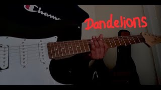 Dandelions electric guitar cover [upl. by Beitch790]