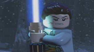 Rey Vs Kylo Ren  LEGO Star Wars The Force Awakens [upl. by Letitia]