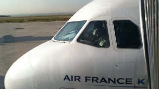 Boarding an Air France Airbus A321 in St Petersburg [upl. by Annehs]