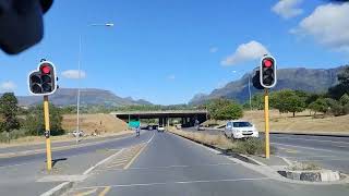 Hout Bay from Wynberg  Cape Town  ☀️  🇿🇦 [upl. by Odilia]