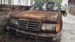 Full RESTORATION abandoned 50yearold old MERCEDES cars  Rebuilt 1972 Mercedes [upl. by Vic67]